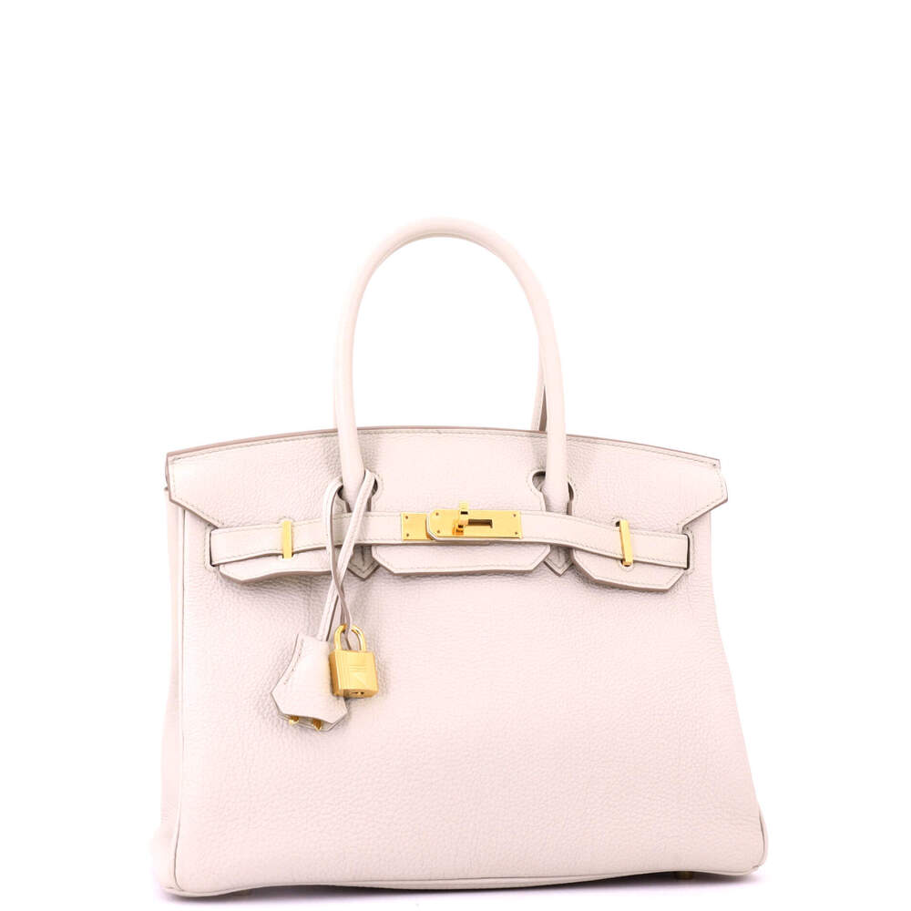 Hermes Birkin 30 Light Togo with Gold Hardware - Picture 3 of 6
